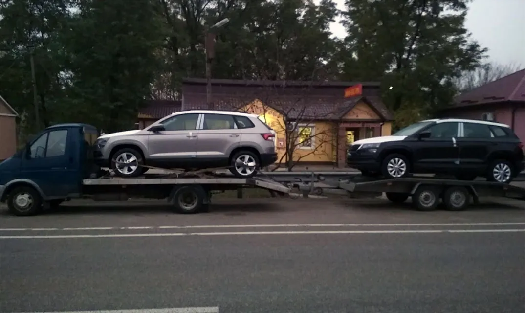 Эвакуатор  Доставка авто из Одессы